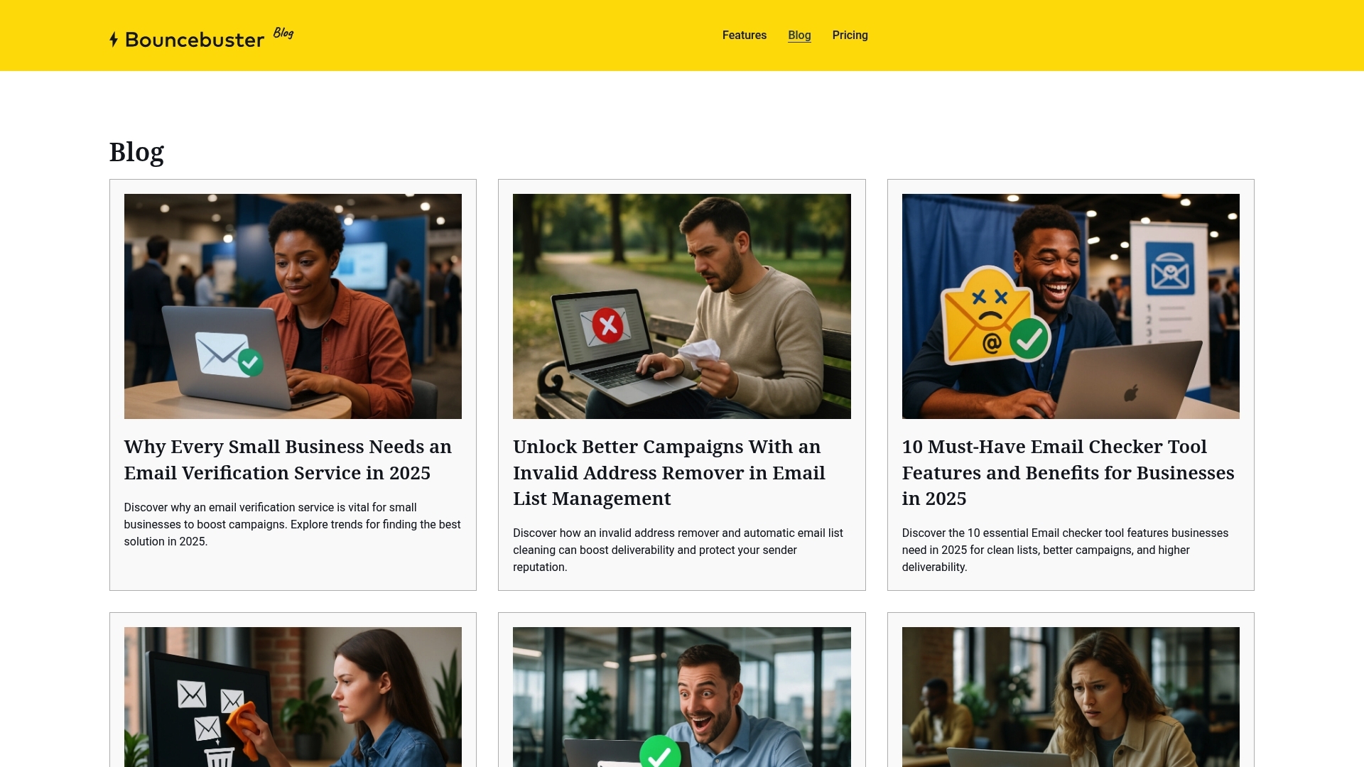 Screenshot of workspace Bouncebuster