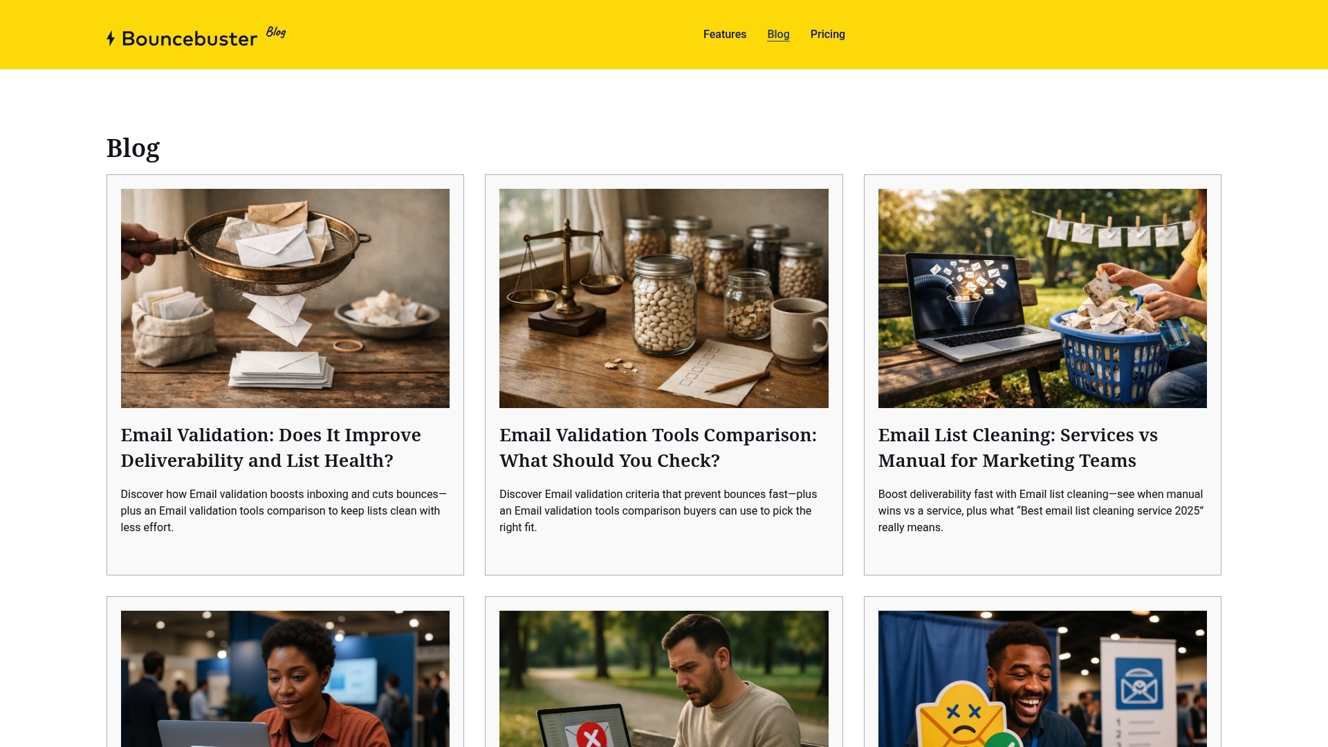 Screenshot of workspace Bouncebuster